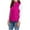 QR1-Hot Pink, variant on Womens Quilted Vests Lightweight Sleeveless Stand Collar Zip Up Quilted Padded Gilet Jacket With Pockets
