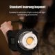 thumbnail image 3 of Lámpara de fotografía YONGNUO YNRAY100 Temperatura bicolor 120W Luz de video LED para estudio Luz de relleno para fotografía 2700K-6500K Regulable con 12 efectos de escena de iluminación Soporte de si, 3 of 8