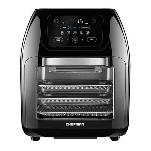 Horno Freidora de Aire Chefman Digital 10 Litros Negro