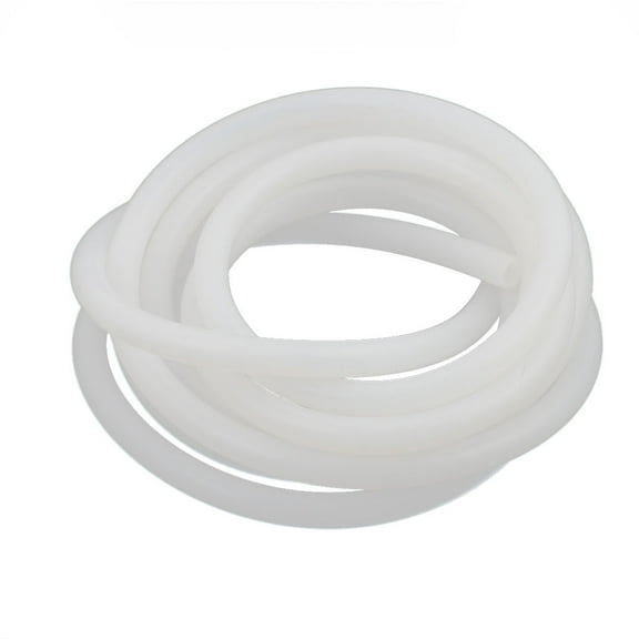 4mm x 7mm High Temperature Resistant Soft Silicone Tube Hose Pipe 2M Length