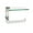 Polished Chrome, variant on Alno A6465R-PN Linear 6" Wide Solid Brass Euro Modern Right Hand Slide Bar Toilet Paper