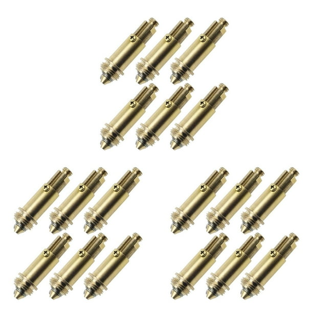 18 Piezas TapóN para , Lavabo de Repuesto, Residuos de BañO, Perno de TapóN de LatóN con Resorte de para de Cocina, TapóN de DesagüE de BañEra