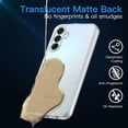 thumbnail image 4 of JETech 3 in 1 Matte Case for Samsung Galaxy A15 5G / 4G 6.5-Inch with 2-Pack Tempered Glass Screen Protector, Translucent Frosted Phone Cover with Camera Protection (Frosted Clear), 4 of 6