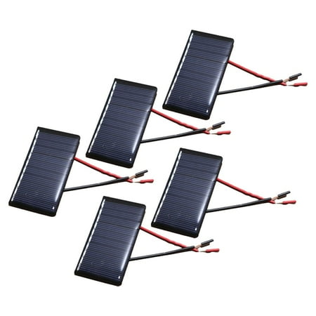 

Solar Panel 5V 60Ma Portable Mini Solar Cells 1/5/10Pcs For Diy Solar Charger 5Pcs