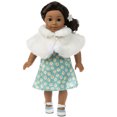 thumbnail image 4 of Teissuly Doll Shawl Clothes for 18 Inch American Doll Accessory Girl's Toy Teissuly WER202311214066, 4 of 5