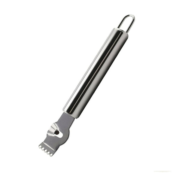 Grandest Birch Portable Kitchen Lemon Citrus Orange Zester Stainless Steel Fruit Peeling Tool Hanging Hoop Useful Durable Portable