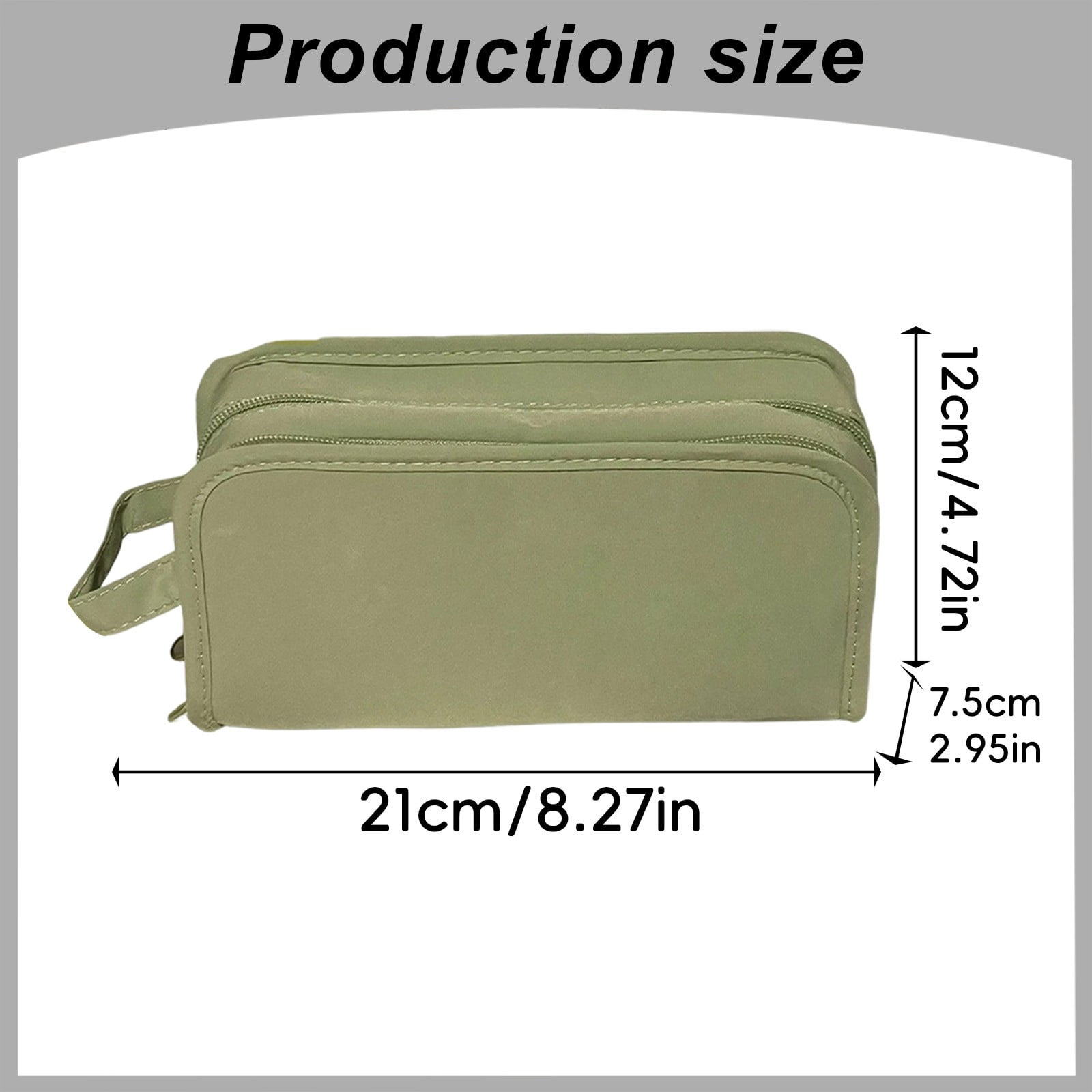 ZMKIAG High Capacity Pencil Pouch with Compartments & Multiple Pockets – Large Pencil Bag with Sturdy Zipper – Cute Pencil Case Organizer for Students