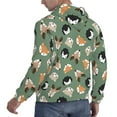 thumbnail image 3 of Hoodies for Men - Animal Heads Long Sleeve Comfrt Men'S Fashion Hoodies & Sweatshirts, Sweatshirts for Men Hoodies Pullover Clothing Clothes with Pouch, 3 of 7