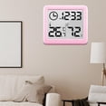 thumbnail image 3 of Reloj Digital de interior familia temperatura medidor de humedad termómetro rosa09 Gloria medidor de humedad, 3 of 9