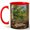 Red, variant on Sunny Reading Window 11oz Ceramic Mug, Cozy Book Coffee Cup