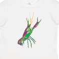 thumbnail image 4 of Inktastic Mardi Gras Crayfish Artsy Boys or Girls Toddler T-Shirt, 4 of 5