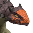 thumbnail image 7 of Jurassic World Rebirth Wild Roar Ankylosaurus Dinosaur Toy, Tail Attack Motion & Sound, 7 of 7