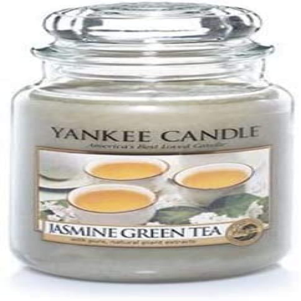 2 22 oz Yankee Candle, Jars "Jasmine Green Tea" 