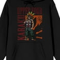 thumbnail image 2 of Demon Slayer Karaku Adult Black Long Sleeve Hooded Sweatshirt-6XL, 2 of 4