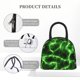 thumbnail image 4 of Disketp Green Lightning Bolsa Térmica para Almuerzo, Lonchera con Abertura Amplia y Gran Capacidad, Organizador Reutilizable para Mujeres, Hombres y Adultos, 4 of 6
