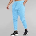thumbnail image 2 of JTieacloth Mens Cargo Long Pants Men's Casual Pants For Everyday Comfort And Style Slim Fit With Fabric For Casual Outings In Spring And Summer Perfect With T Shirts Blue, 2 of 6