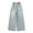 Z11-Blue1, variant on MUXiin Girl Pants Size 7-8 Solid Color Elastic Waist Parachute Pants Summer Casual Trousers Kids Clothes Girls