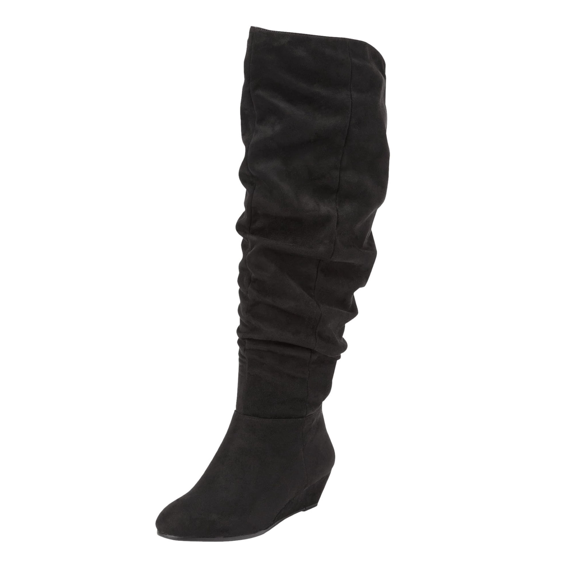 Comfortview Tamara Boot Tall Knee High Low Heel Shoes