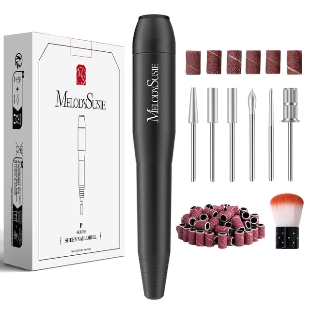 Máquina perforadora de uñas eléctrica MelodySusie PC120I Black
