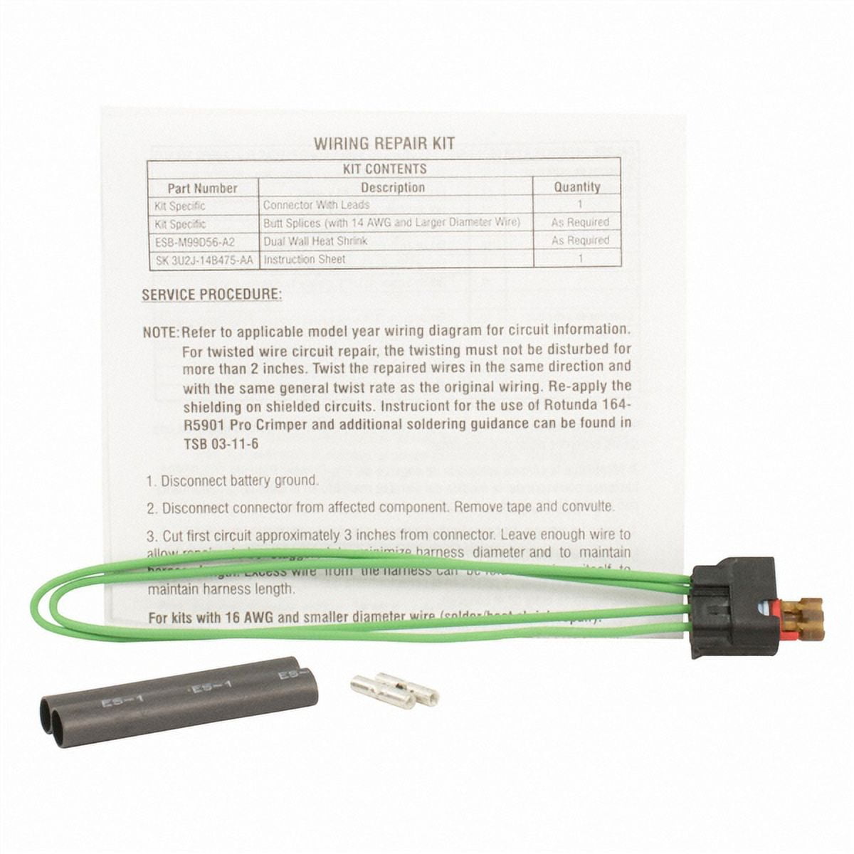 Motorcraft WIRE ASY (P)