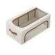 thumbnail image 2 of Caja de Almacenamiento de Zapatos con Apertura Lateral, Ahorra Espacio, Transparente, Plegable, para Debajo de La Cama, para El Coche, 2 of 6