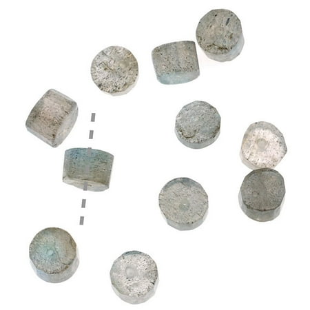 - Labradorite Gemstone Round Heishi Beads 3 x 5mm (25 Pieces)