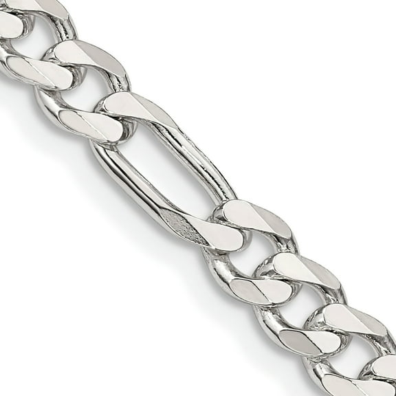 Sterling Silver Figaro Chain 16"