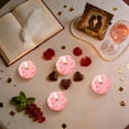 thumbnail image 6 of Scented Candle Gift Set 4-Piece Peony Rose Aromatherapy in Tin Container Luxury Home Fragrance Romantic Present for Anniversary Valentine Wedding Decor, 6 of 6