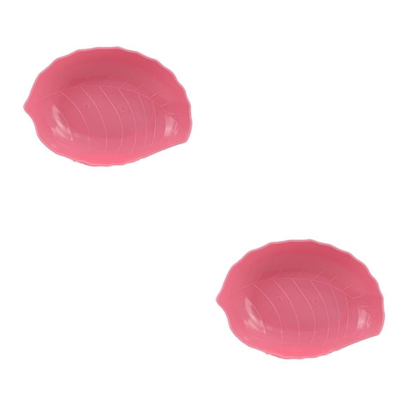 Billuyoard Bandeja para aperitivos, para dulces, cesta de frutas, accesorios para el hogar, platos de almacenamiento de hojas pequeñas, Type6 NO6