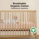 thumbnail image 2 of Sábanas para cuna KeaBabies de algodón orgánico, paquete de 2 unidades, para niños y niñas, 2 of 9