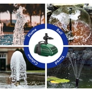 Fish Mate 1000 Pond Pump, with Anti-Clog Filter Design