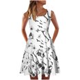 thumbnail image 1 of Vestido sin mangas cómodo suelto con estampado de Halloween con cuello redondo de verano para mujer a la moda Fridja  nbo1796, 1 of 5