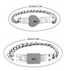 thumbnail image 5 of ¡Promo Exclusiva!, Pulsera de pareja de acero inoxidable con cierre Pulsera de acero de titanio Akmoler, 5 of 7
