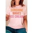 thumbnail image 3 of SUNSHINE WAVES ICE CREAM GRAPHIC T-SHIRT, 3 of 4
