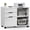 3C-White, variant on Nextay 5/7 Drawer Chest, Wooden Tall Dresser Storage Dresser Cabinet With Wheels for Office, Bedroom, Home