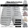 thumbnail image 4 of Domuza Quick Dry Workout Shorts for Men Elastic Waist Running Gym Shorts Running Casual Summer Shorts with Zipper Pockets Khaki L, 4 of 6