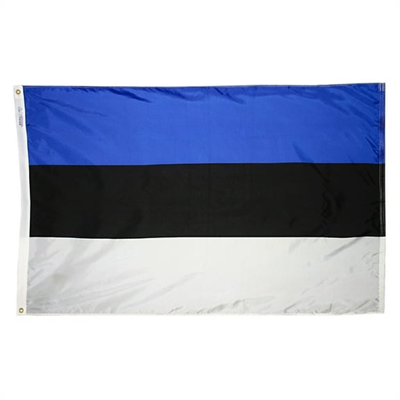 3x5' DURAWAVEZ ESTONIA NYLON FLAG CH&G