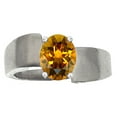 thumbnail image 2 of Tommaso Design� Oval 9x7mm Genuine Citrine Ring, 2 of 9