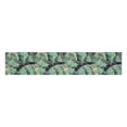 thumbnail image 2 of MKHERT Fashion Tropical Pattern with Realistic Banana Green Leafs Table Runner Home Decor for Wedding Banquet Decoration 16x72 Inch, 2 of 2