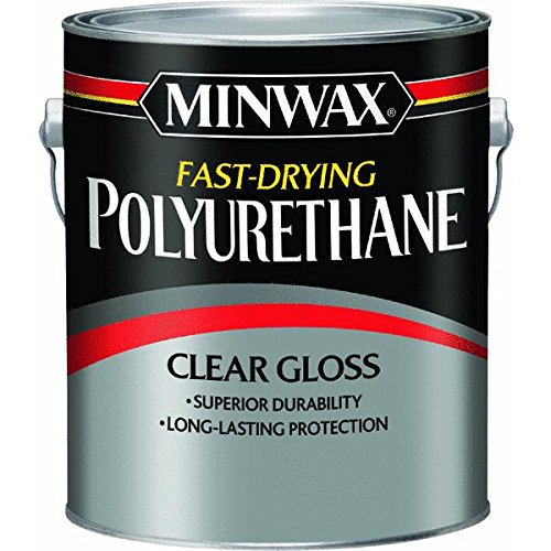 Minwax Fast-Drying Polyurethane, Clear Satin, 1 Gallon