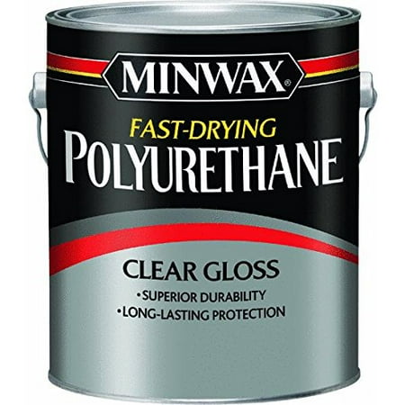 Minwax Fast-Drying Polyurethane, Clear Satin, 1 Gallon