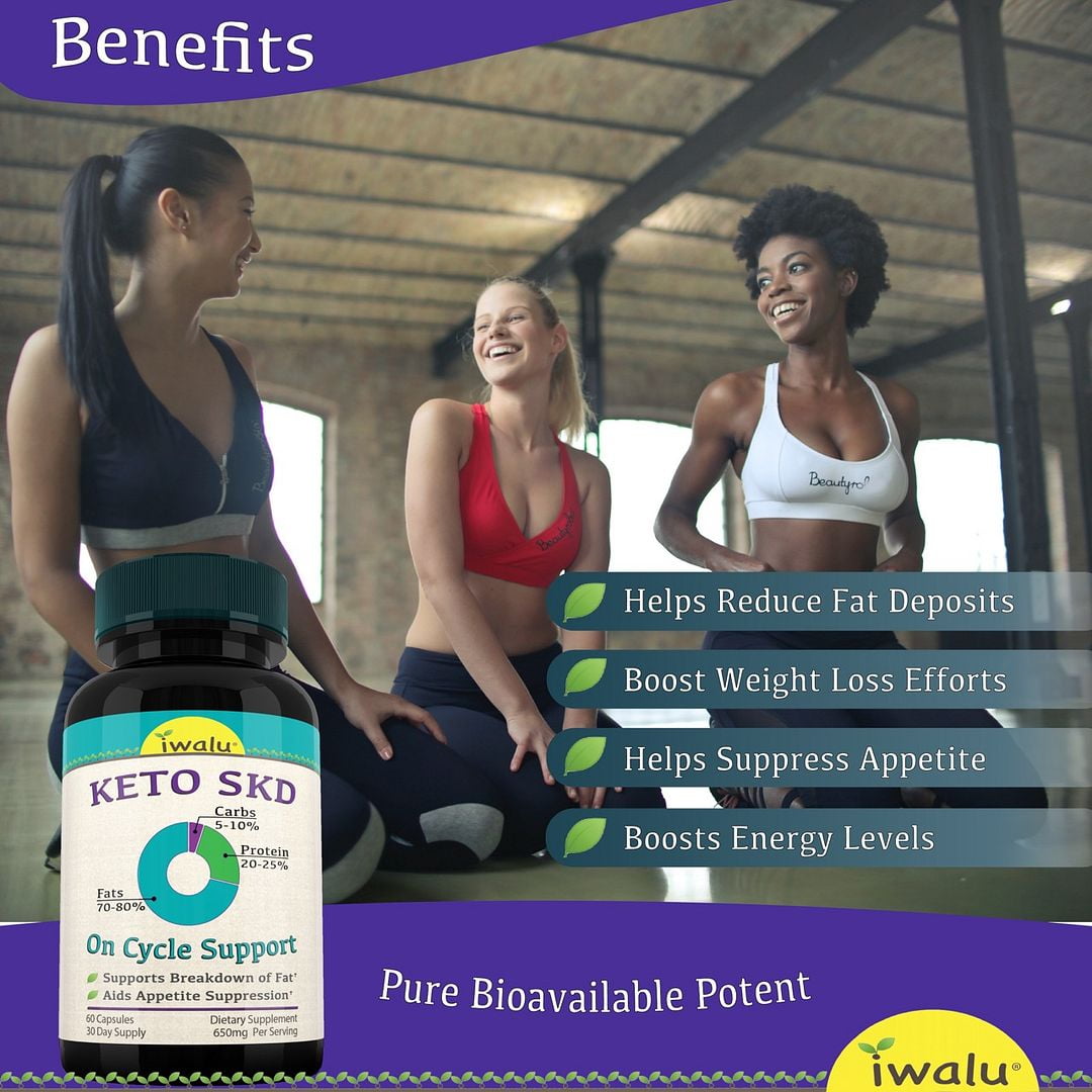 Keto SKD | Standard Ketogenic Diet Formula Advanced Weight Loss Pills - Ketogenic Metabolism Support | Premium Diet Pills Support Your Body-Composition Goals | 60 Capsules | NSF Certified - iwalu USA