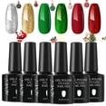 ALIVER Gel Nail Polish Set 6 Colors Gel Polish With 2Pcs Gel Base And aliver-gel-nail-polish-set-6-colors-gel-polish-with-2pcs-gel-base-and