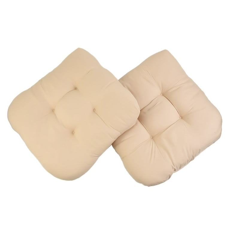 U Shaped Cushion Sofa Rattan Chair Cushion Outdoor/Indoor Terrace Cushion  2ps 