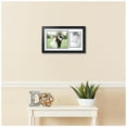 thumbnail image 2 of ArtToFrames Collage Photo Picture Frame with 1 - 8x10, 5x7" Openings, Framed in Black with Crisp and Black Mats (CDM-3926-190), 2 of 8