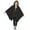 Black Bark, variant on Women's Scarf Shawls, Hooded Wearable Blanket Cloak Coat,Sherpa Fleece Poncho Cape,Lightweight Blanket Shawls