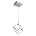 thumbnail image 1 of Dainolite CBE-52P-PC 2 Lumière Pendentif Cube Frame&44; Finition Chrome Poli, 1 of 1