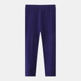 thumbnail image 3 of Karoyedx Fall Leggings Pants for Teens Girls Fleece Lined Leggings Cotton Kids Winter Warm Leggings Thick Thermal Tights Pants Blue Size,5 Years, 3 of 3