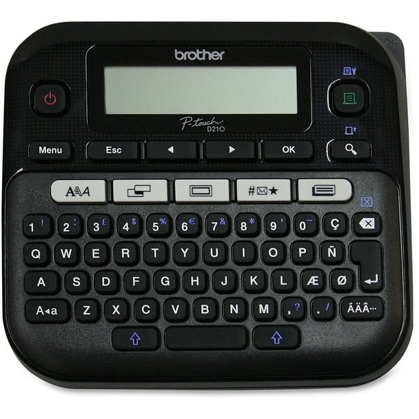Brother Ptouch, PTD210, EasytoUse Label Maker, Keys