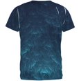 thumbnail image 2 of Pisces Constellation Abstract Water All Over Mens T Shirt Multi LG, 2 of 2